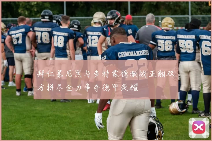 拜仁慕尼黑与多特蒙德激战正酣双方拼尽全力争夺德甲荣耀